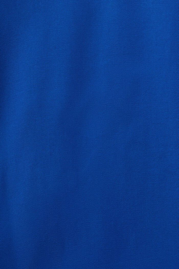 Blusa de satén sin mangas, BRIGHT BLUE, detail image number 5
