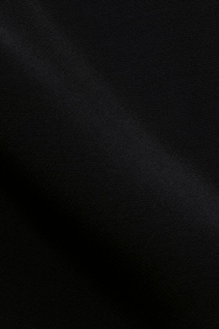 Blusa con botones en la parte delantera, BLACK, detail image number 4