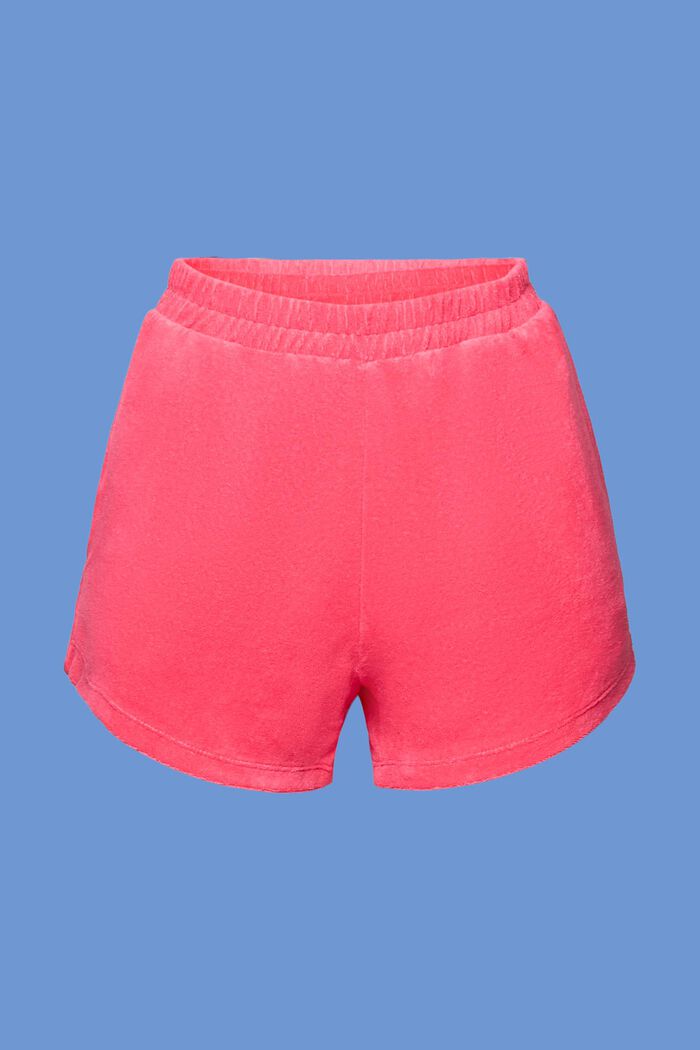 Reciclado: pantalones cortos de playa de rizo, PINK FUCHSIA, detail image number 5