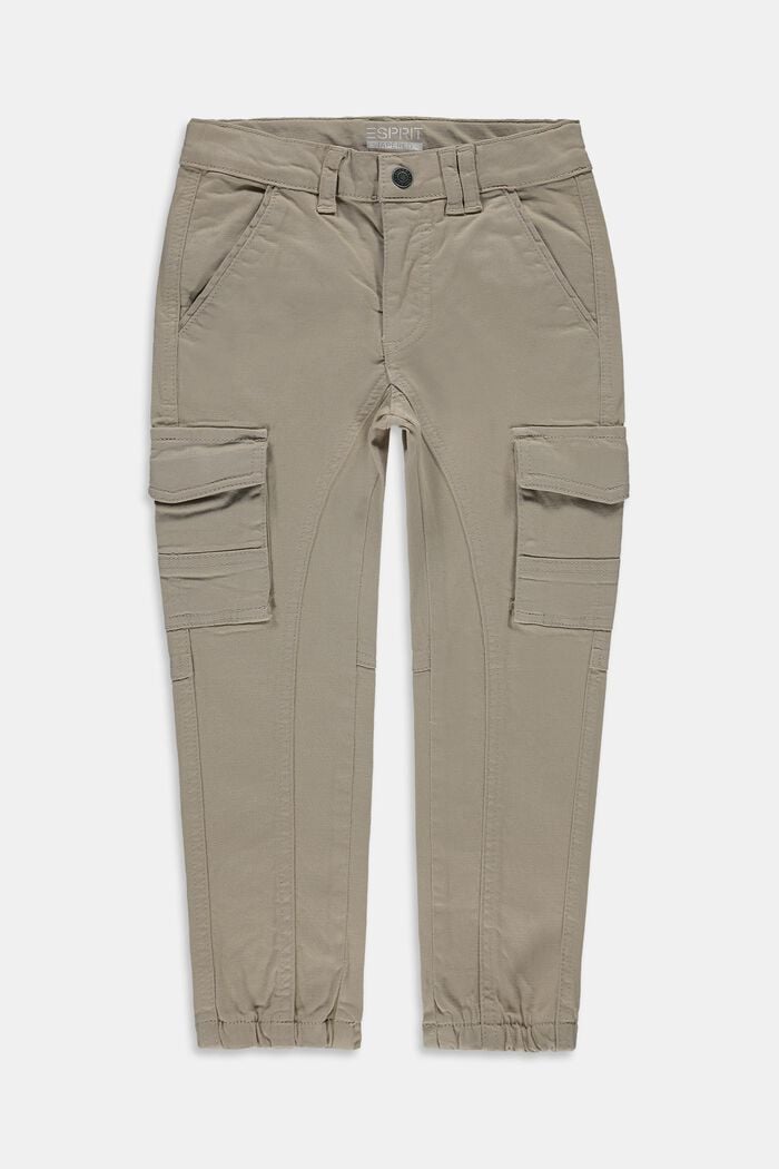 Pantalón cargo con cintura ajustable, TOFFEE, detail image number 0