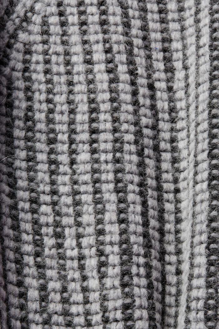 Jersey de punto grueso con alpaca, MEDIUM GREY, detail image number 4