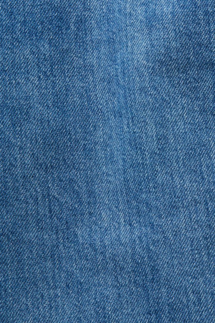Jeans mid-rise straight fit, BLUE LIGHT WASHED, detail image number 5