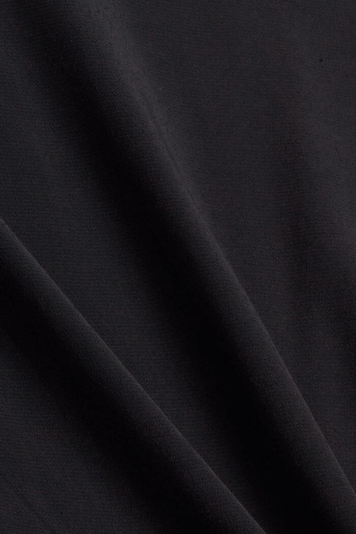 Blusa con LENZING™ ECOVERO™, BLACK, detail image number 4