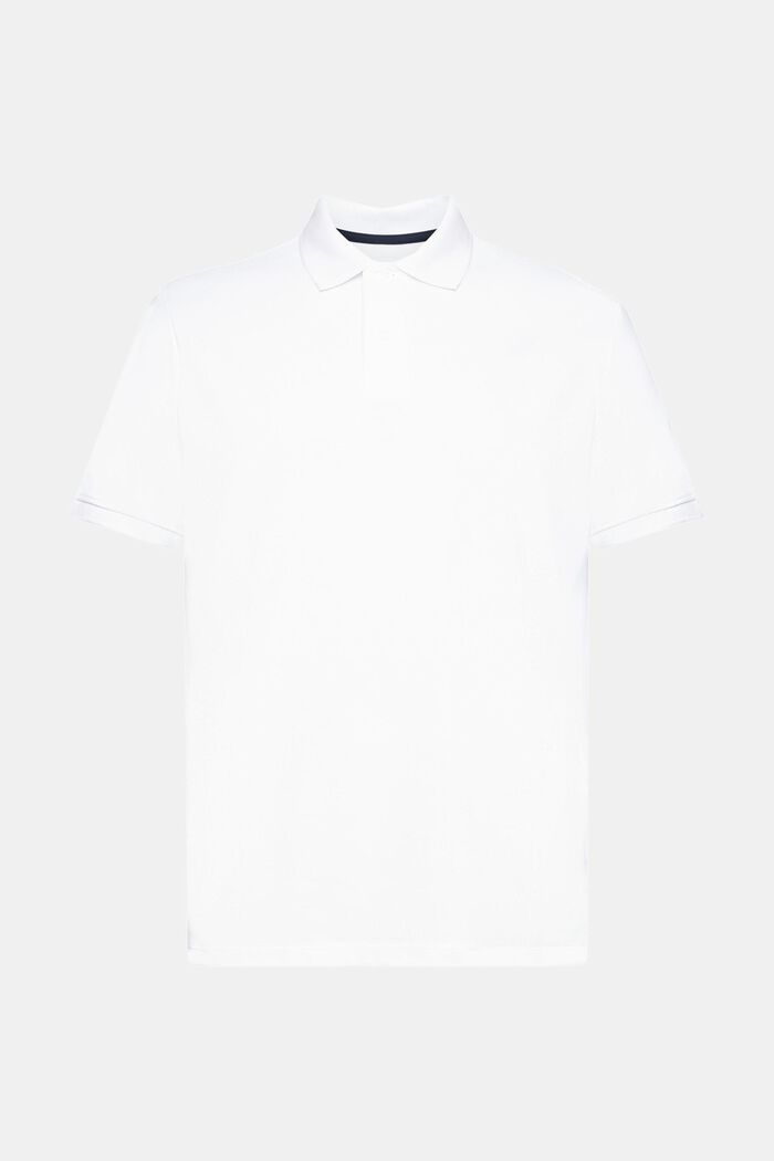 Polo slim fit, WHITE, detail image number 6