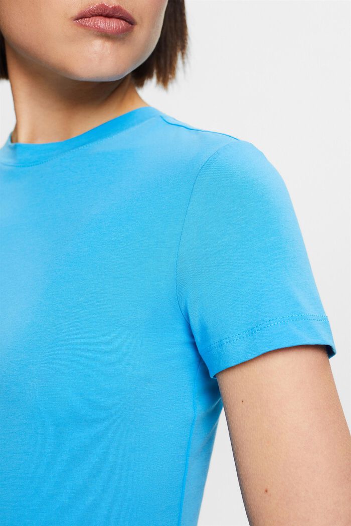 Camiseta con cuello redondo, BLUE, detail image number 3