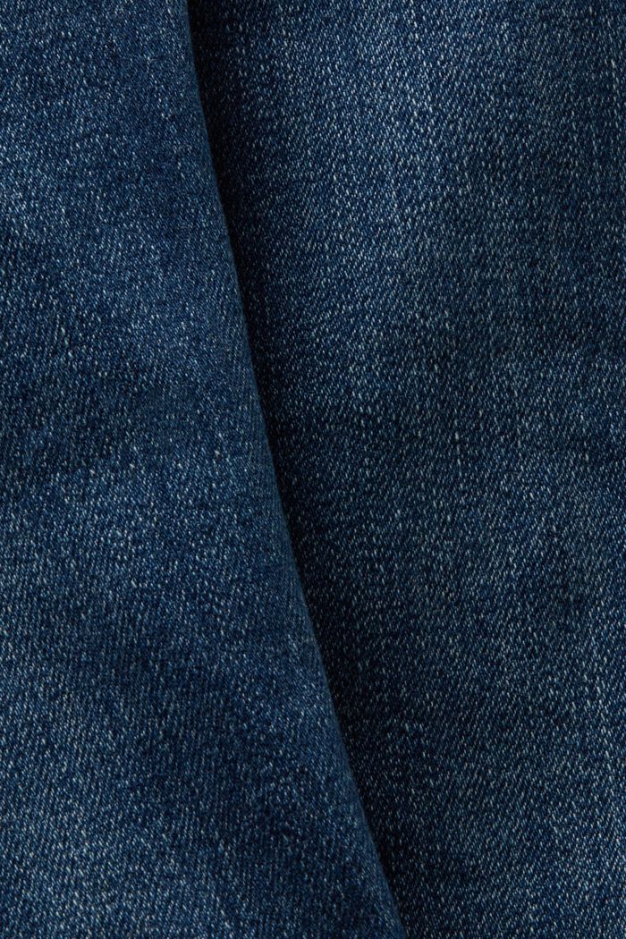 Jeans skinny mid-rise, BLUE DARK WASHED, detail image number 6