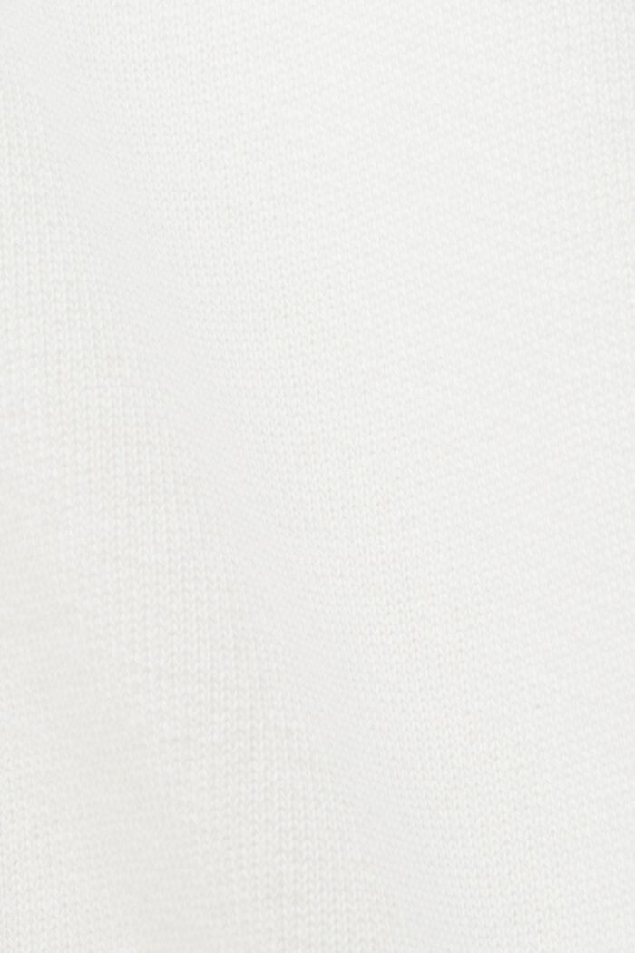Sudadera con bordado, OFF WHITE, detail image number 6