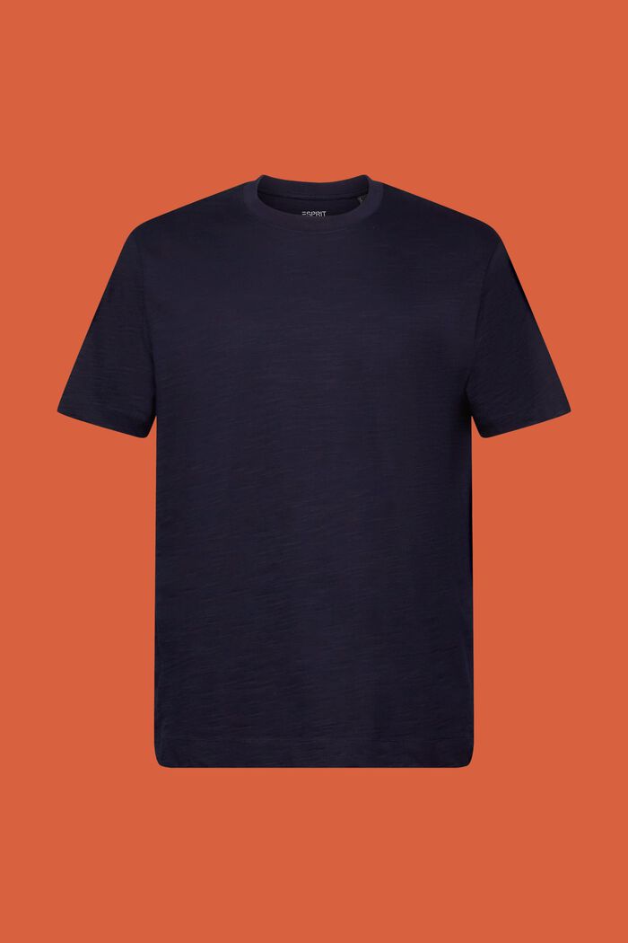 Camiseta de punto de algodón, NAVY, detail image number 6