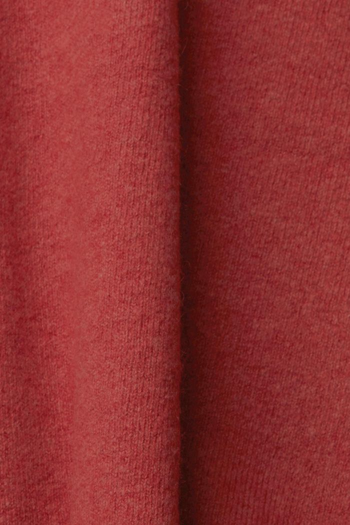Jersey en mezcla de lana, TERRACOTTA, detail image number 1