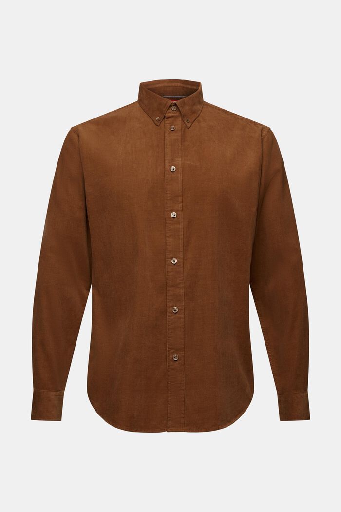 Camisa de pana en 100% algodón, BARK, detail image number 6