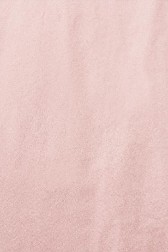 Camisa en popelina de algodón, OLD PINK, detail image number 6
