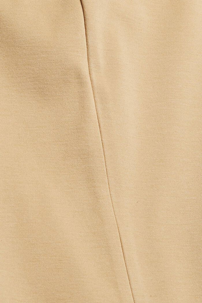 Pantalones de pernera recta SPORTY PUNTO Mix&Match, CAMEL, detail image number 1