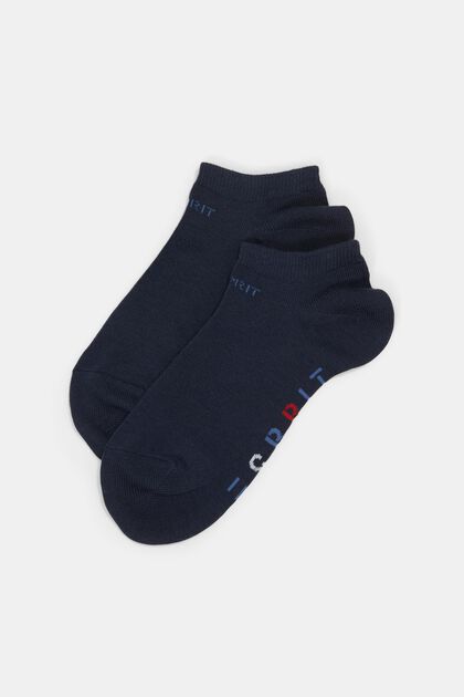 Pack de dos pares de calcetines para deportivas con logotipo