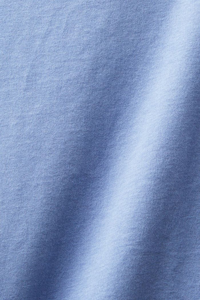 Camiseta de manga larga de algodón ecológico, BLUE LAVENDER, detail image number 4