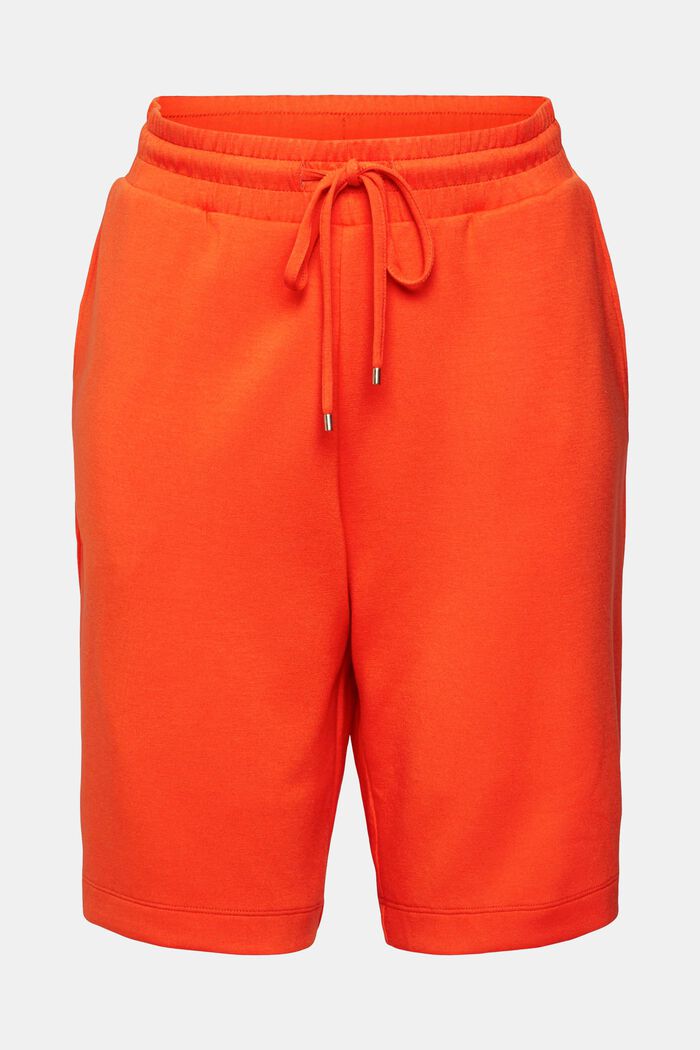 Pantalón corto de felpa, RED ORANGE, detail image number 2