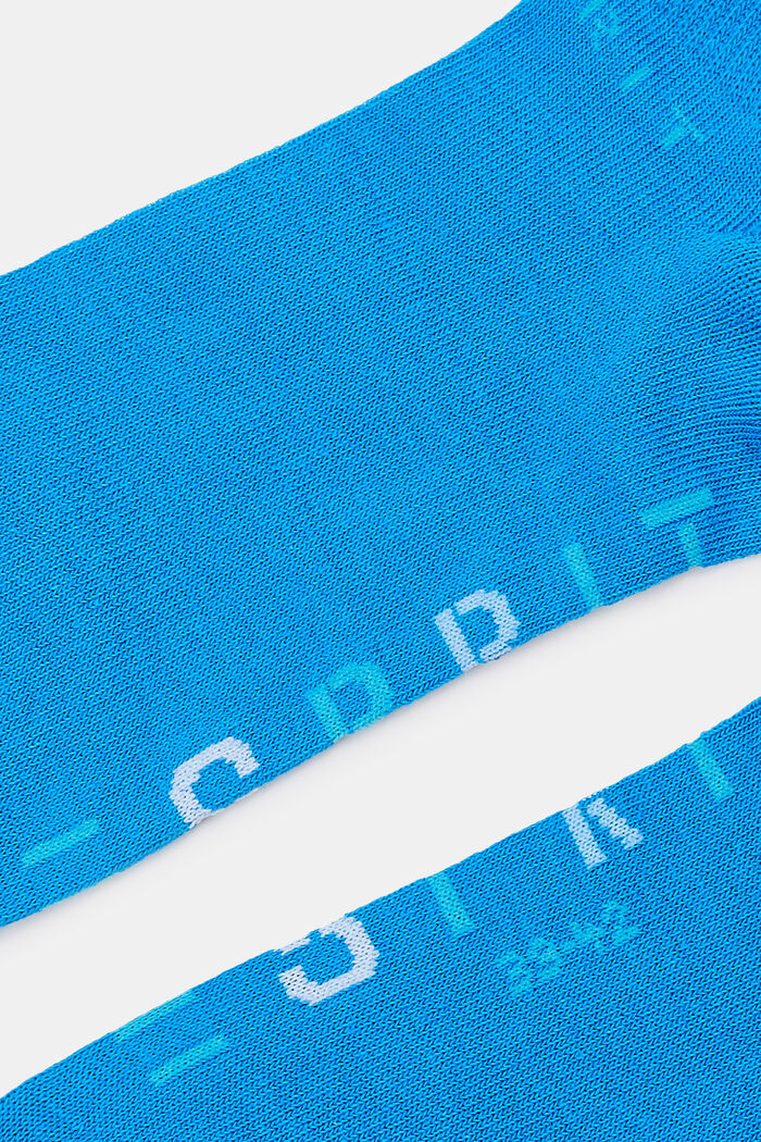 Pack de dos pares de calcetines para deportivas con logotipo, MOULINE, detail image number 1