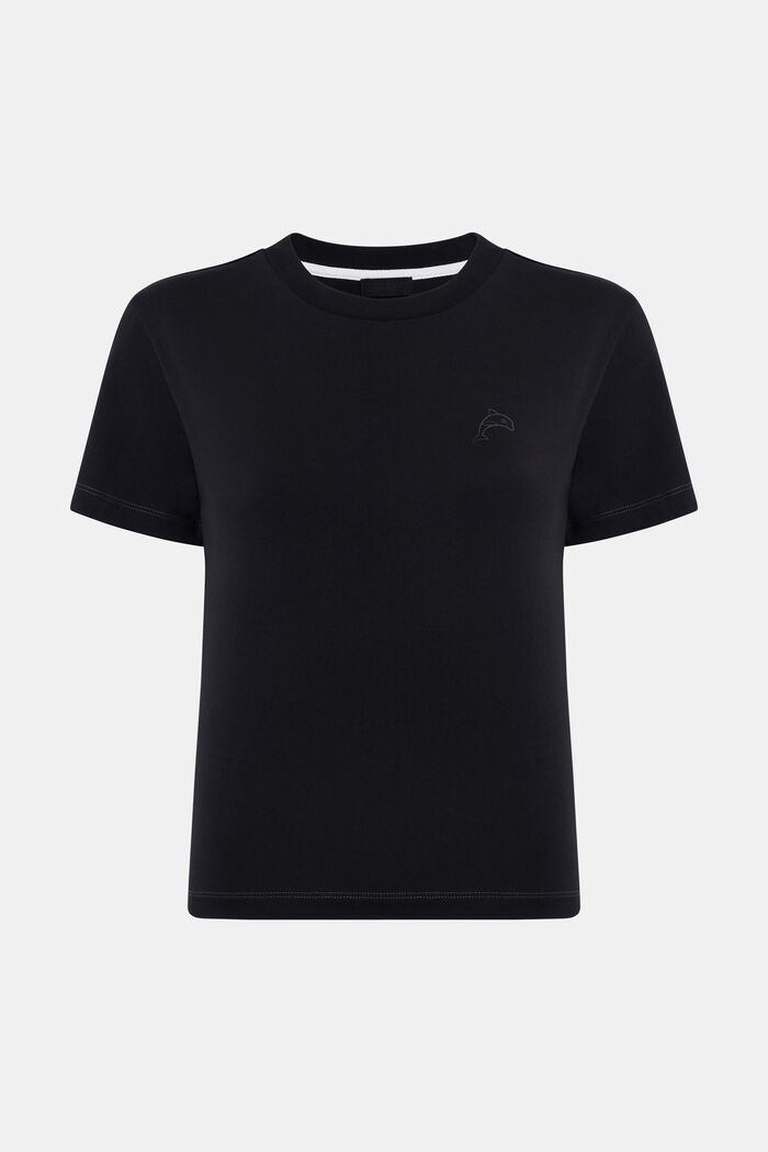 Camiseta Color Dolphin, BLACK, detail image number 4