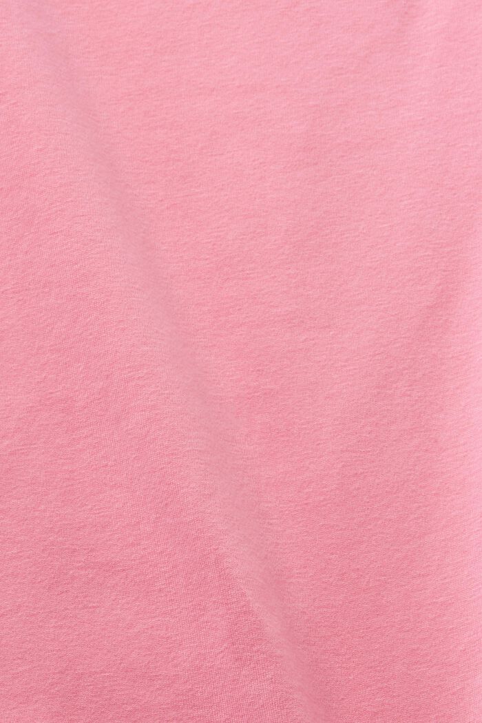 Camiseta de manga larga con ecote asimétrico, PINK, detail image number 5