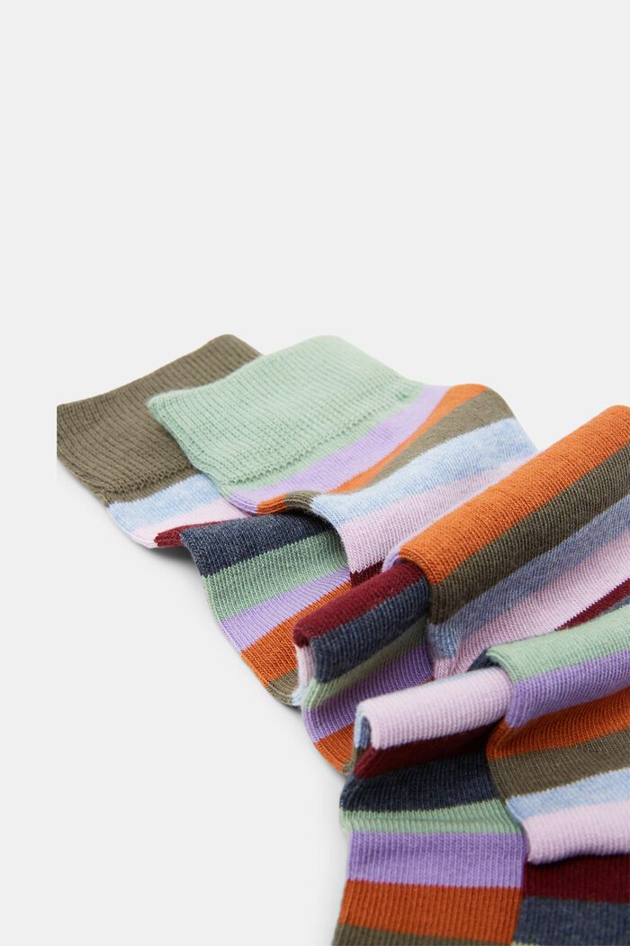 Pack de dos pares de calcetines altos, algodón ecológico, TOURMALINE, detail image number 2