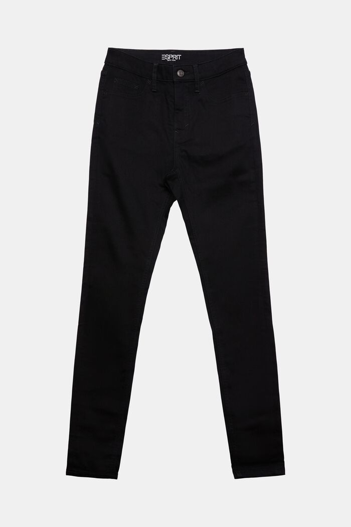 Jeans high-rise skinny, BLACK RINSE, detail image number 7