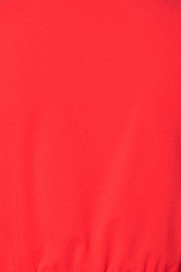 Vestido de capas con función de lactancia, algodón ecológico, RED, detail image number 5