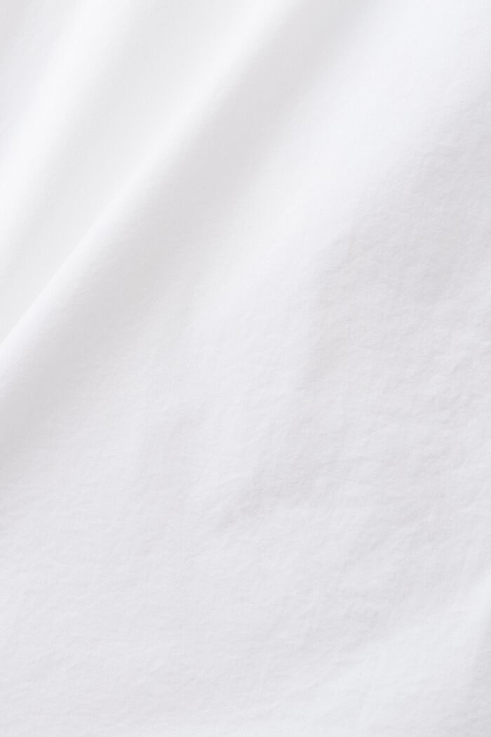 Camiseta de manga corta en algodón sostenible, WHITE, detail image number 4