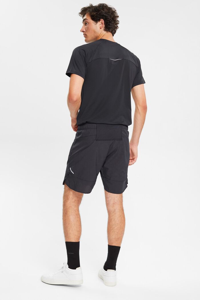 Pantalón corto deportivo, BLACK, detail image number 2