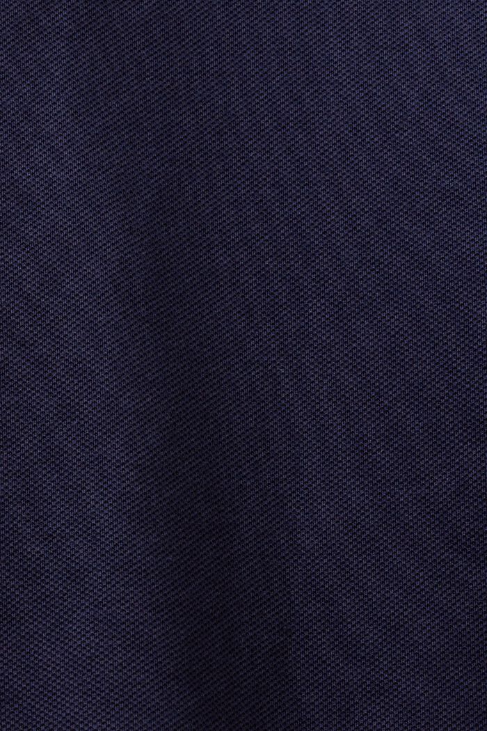 Polo en tejido jersey, NAVY, detail image number 5