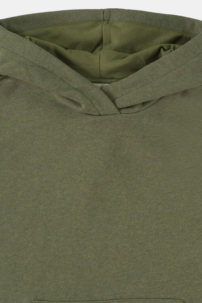 Sudadera sin mangas con capucha, OLIVE, detail image number 2