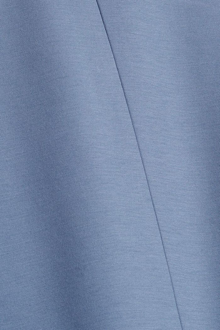 SOFT PUNTO Blazer de jersey Mix + Match, GREY BLUE, detail image number 1