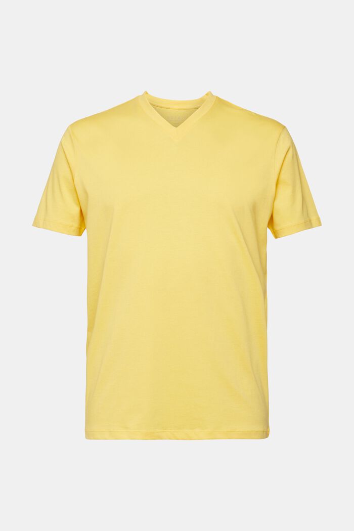 Camiseta de tejido jersey, 100% algodón, YELLOW, detail image number 2