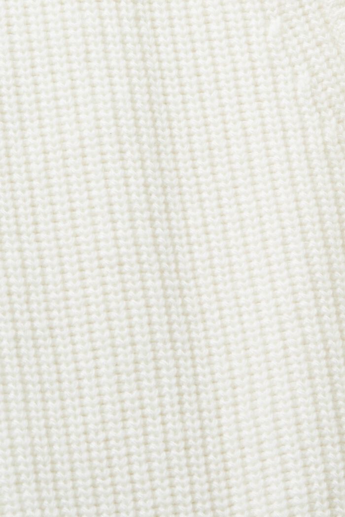 Chaleco de punto trenzado, mezcla de lana, OFF WHITE, detail image number 5