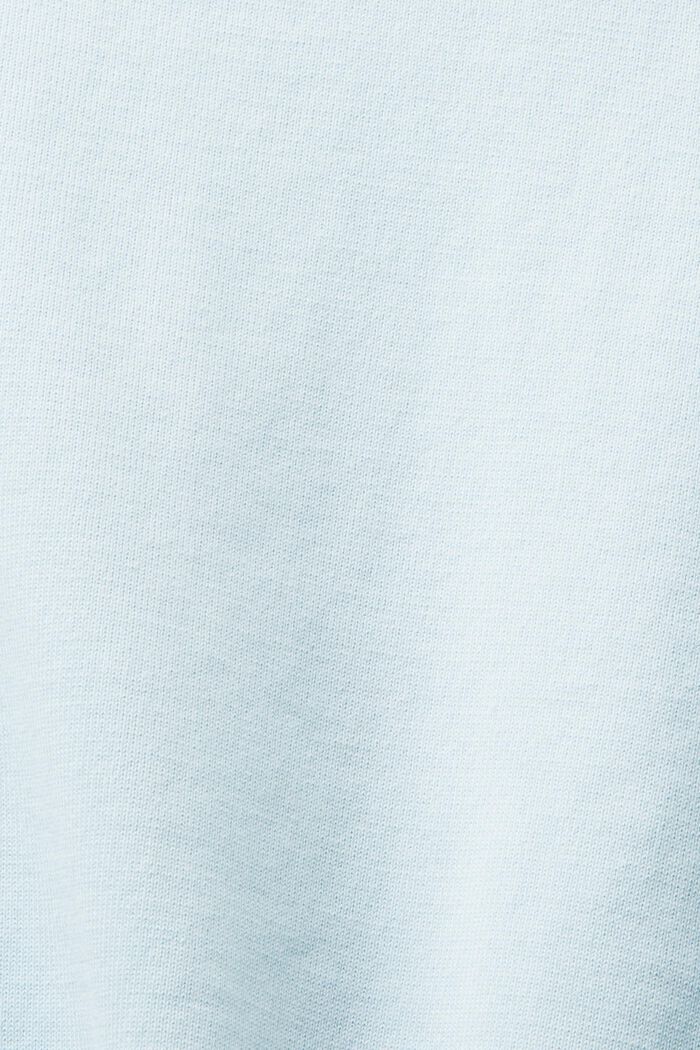 Jersey de punto con cuello redondo, PASTEL BLUE, detail image number 5