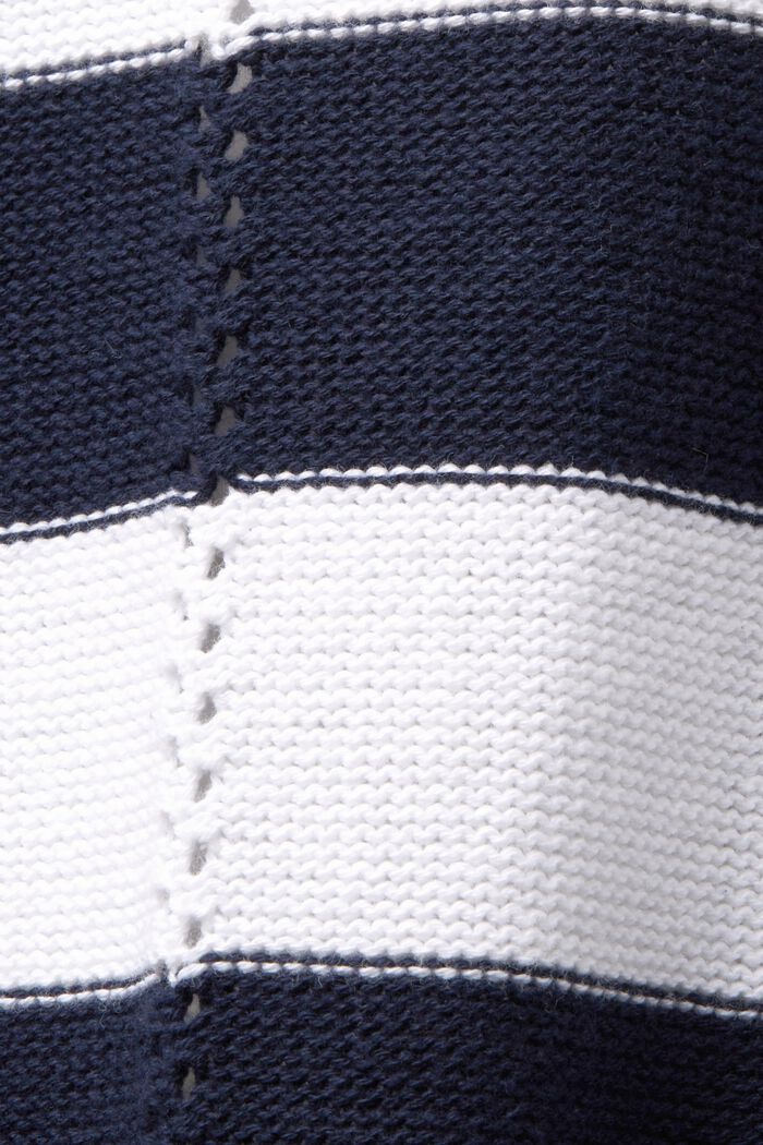 Cárdigan de punto, 100% algodón, NAVY, detail image number 4