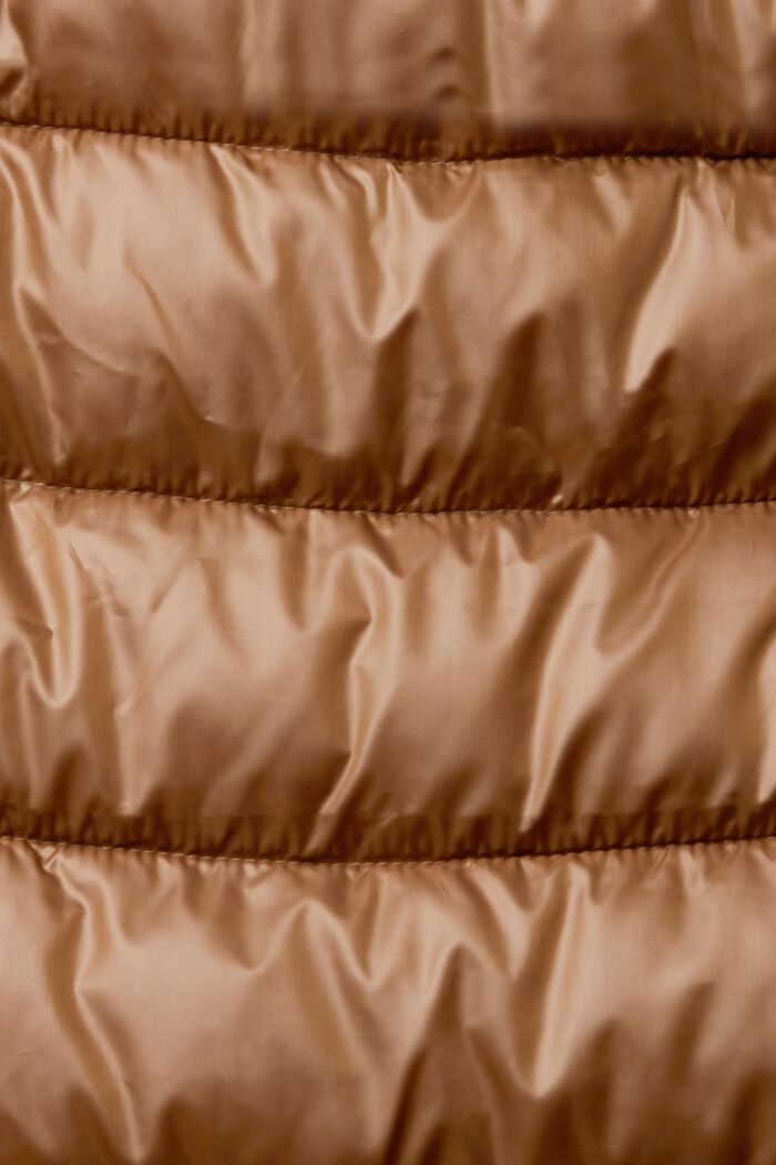 Reciclado: chaleco acolchado con capucha desmontable, TOFFEE, detail image number 1