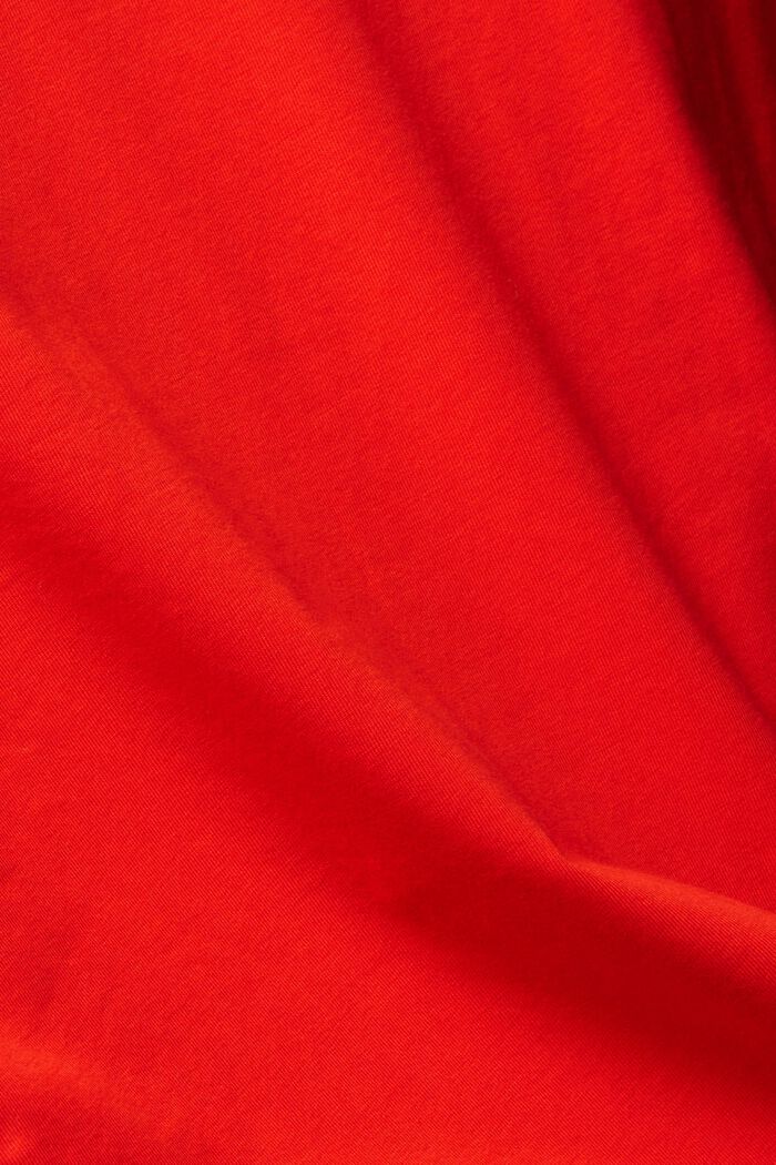 Camiseta de manga larga, RED, detail image number 5