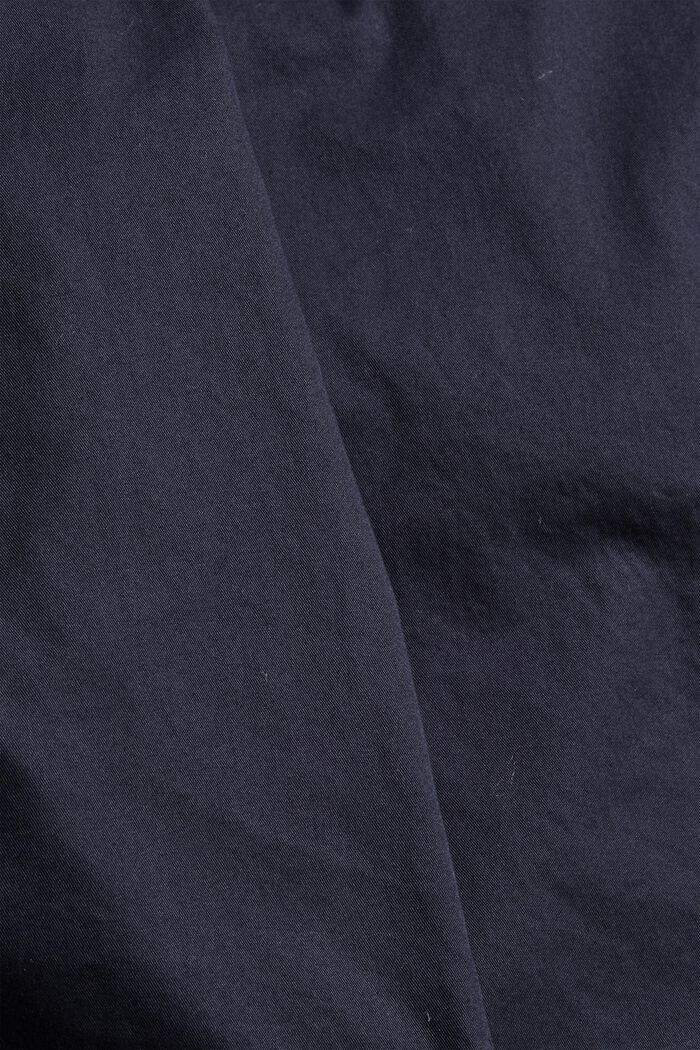 Shorts con cintura elástica, 100% algodón ecológico, NAVY, detail image number 4