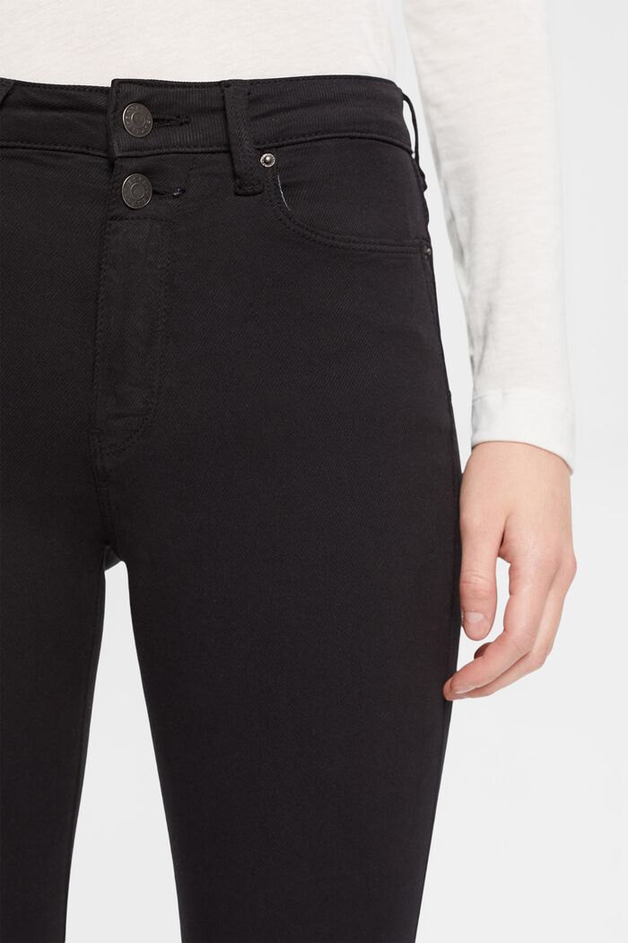 Pantalón elástico, TENCEL™, BLACK, detail image number 3