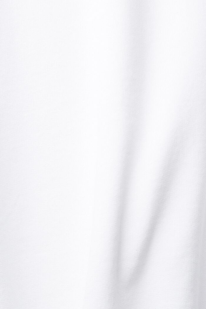 Sudadera con bordado, WHITE, detail image number 4