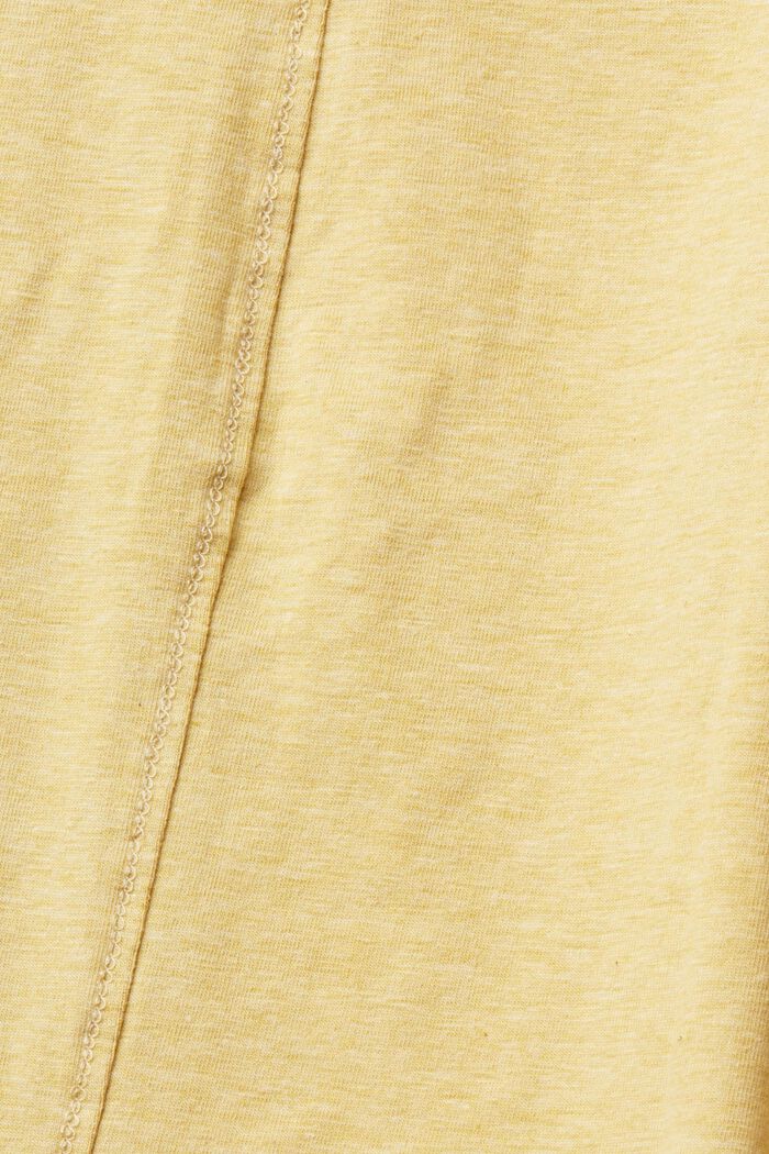 Camiseta de manga larga con cuello barco, DUSTY YELLOW, detail image number 1