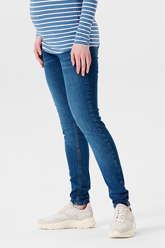 Jeans skinny fit con faja premamá, MEDIUM WASHED, detail image number 2