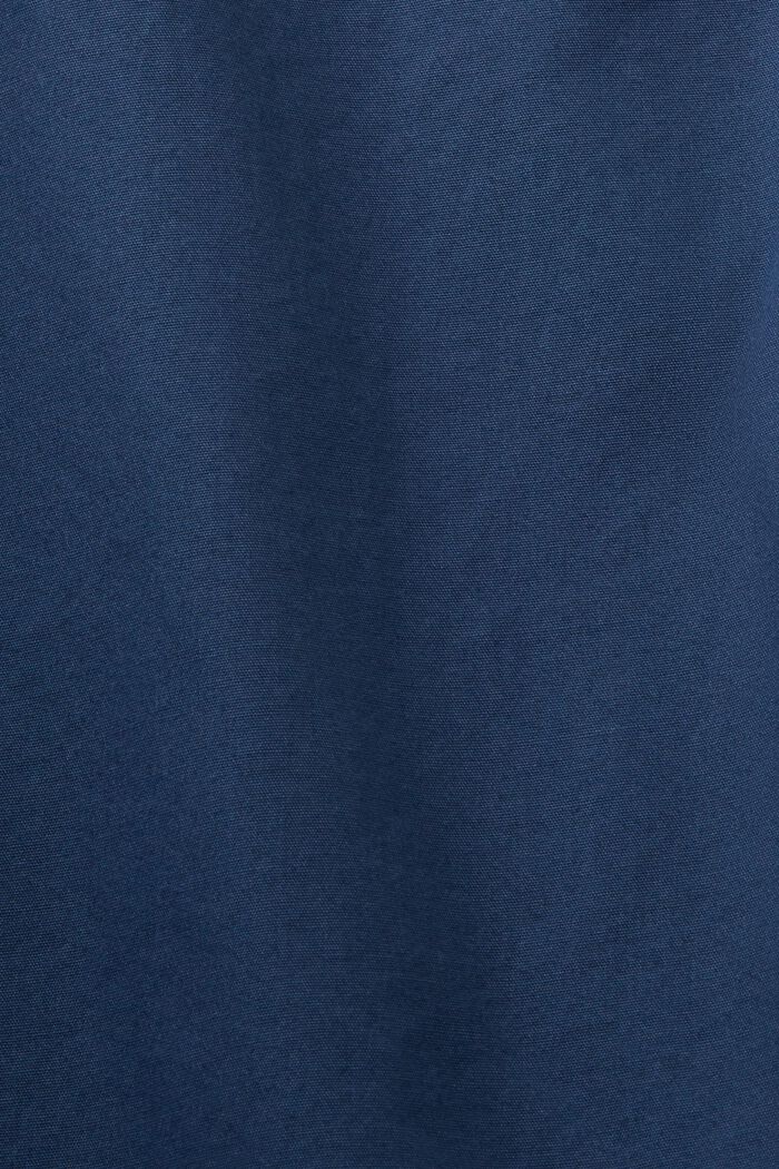 Camisa estilo militar de algodón, GREY BLUE, detail image number 5