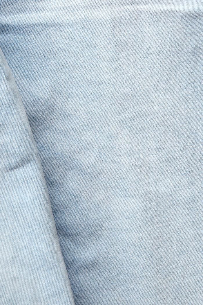 Vaqueros elásticos con algodón ecológico, BLUE BLEACHED, detail image number 1