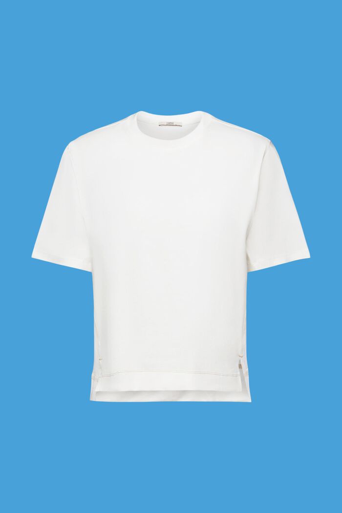 Camiseta de algodón, OFF WHITE, detail image number 6