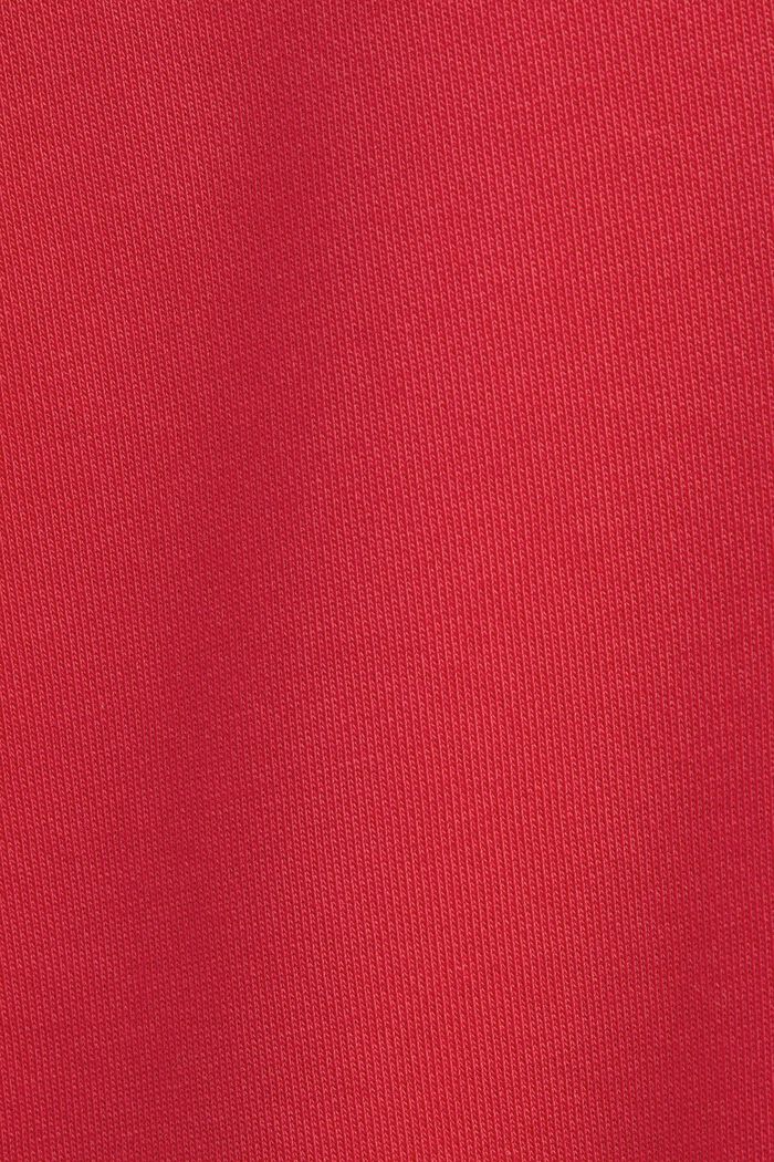 Sudadera unisex de felpa con logotipo, RED, detail image number 4