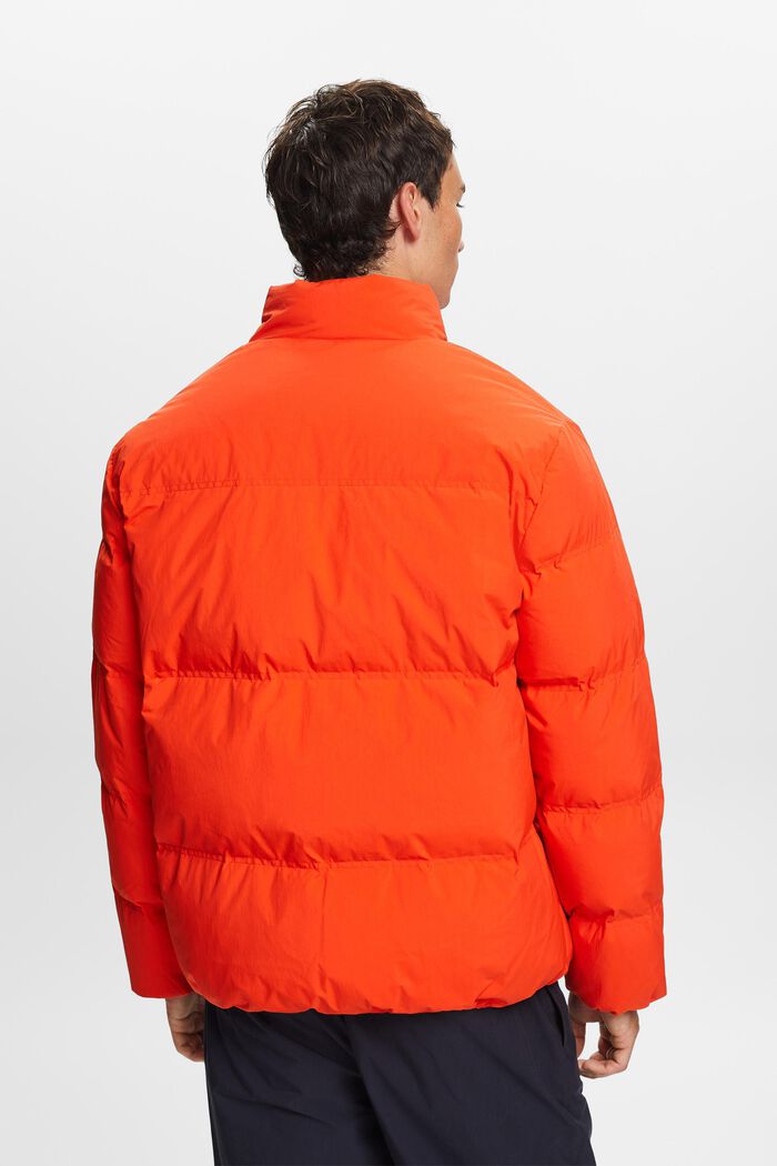 Reciclada: chaqueta acolchada con plumón, BRIGHT ORANGE, detail image number 3