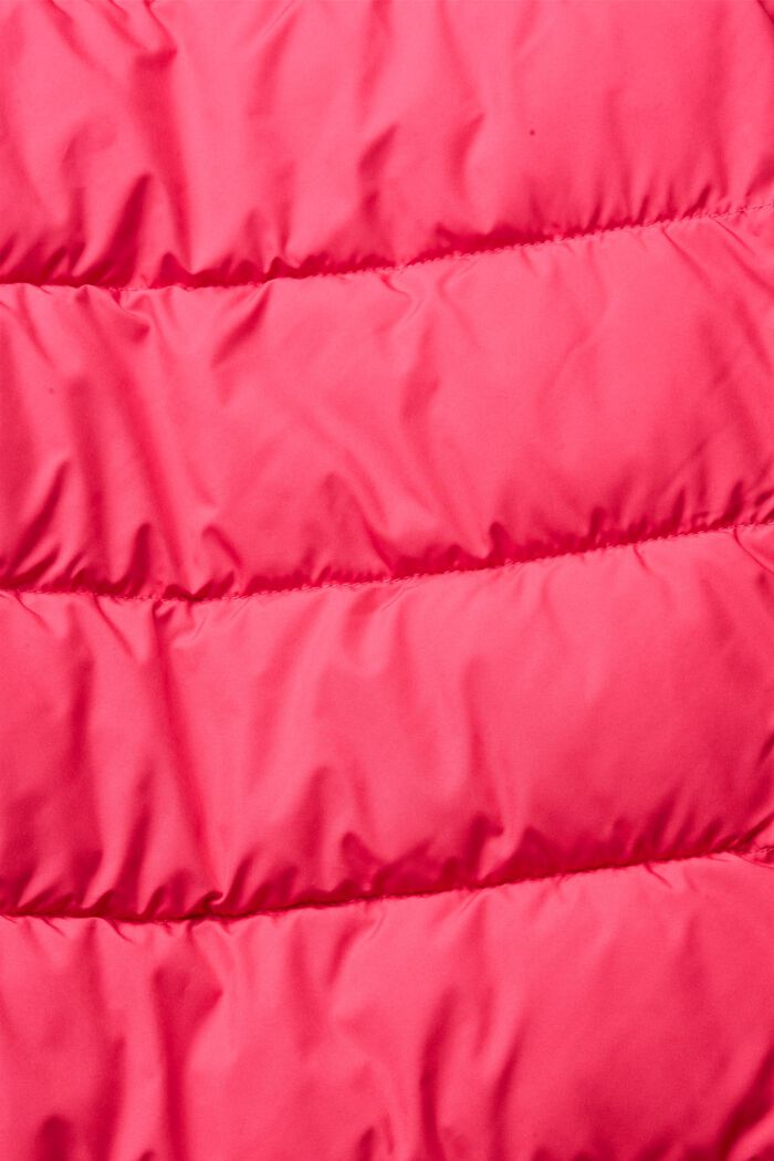 Abrigo acolchado con forro en contraste, PINK FUCHSIA, detail image number 1