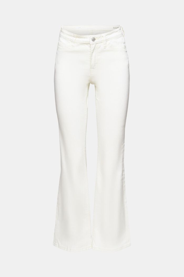 Jeans high-rise bootcut fit, OFF WHITE, detail image number 6