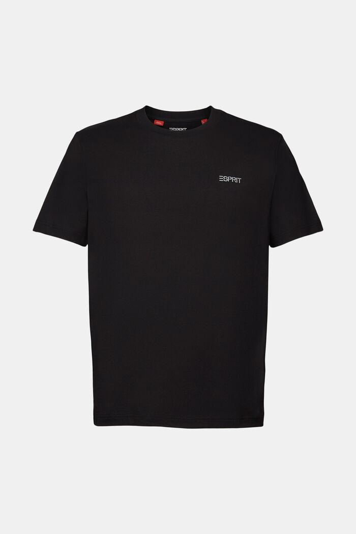 Camiseta unisex con logotipo, BLACK, detail image number 8