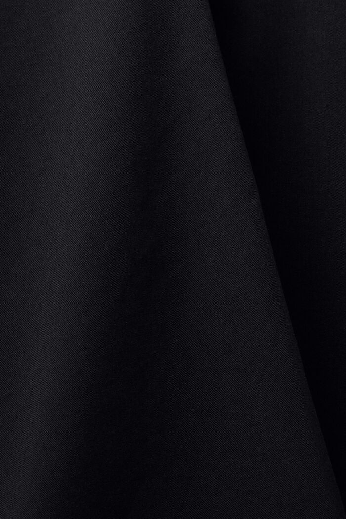 Camisa oversize con botones, BLACK, detail image number 6